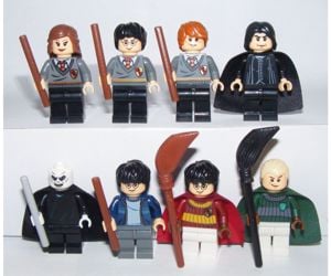 Lego Harry Potter figurák Hermione Ron Voldemort Drako Python figura 8db