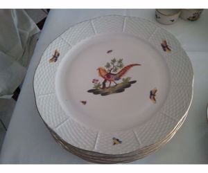 6 személyes 26 részes Herendi porcelán étkészlet - kép 5