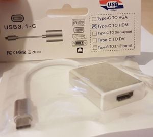 usb-c - hdmi adapter