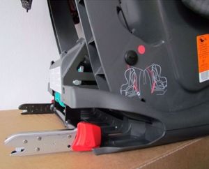 Védőlap isofix -re /izofix Britax Römer biztonsági gyereküléshez - kép 3