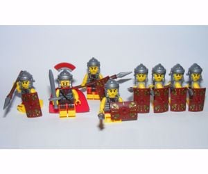 Lego Castle Római figurák Centurio Parancsnok + 7 katona figura - kép 6