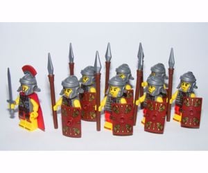 Lego Castle Római figurák Centurio Parancsnok + 7 katona figura - kép 4