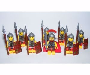 Lego Castle Római figurák Centurio Parancsnok + 7 katona figura - kép 3