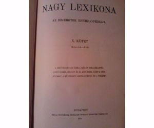 Eredeti!!!Aranyozott 100 éves 18db Révai-Nagy lexikon gyüjtemény - kép 6
