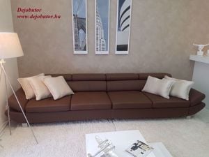 Carrier 3+2+1  kanapé ülőgarnitúra relax fejtámlákkal 204x96 cm 75 színben  - kép 4