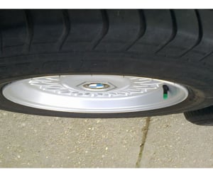 4db újszerű 16-os 5x120-as bmw alufelni td 230/55zr 390 Dunlop Sport nyári gumival eladó - kép 3