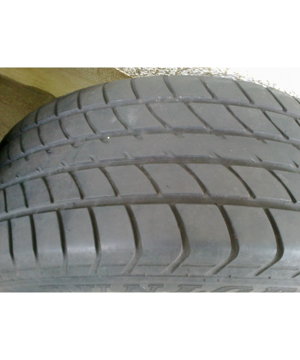 4db újszerű 16-os 5x120-as bmw alufelni td 230/55zr 390 Dunlop Sport nyári gumival eladó - kép 7