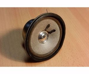 8 Ohm, 4 Watt hangszóró eladó, yd77-8sx hangszóró - kép 5