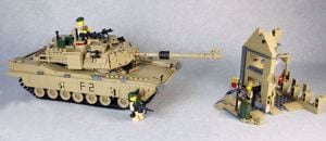 Lego U.S. M1a2 Abrams Tank World of Tanks 36x25x12cm 1460db  új - kép 8