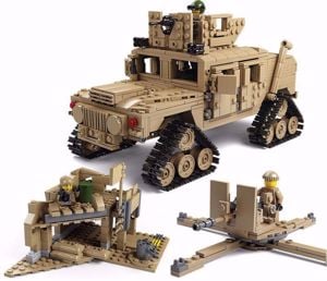 Lego U.S. M1a2 Abrams Tank World of Tanks 36x25x12cm 1460db  új - kép 13