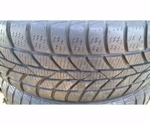 4db 15-ös 4x114.3-as Honda lemezfelni 185 60R15 Hankook téli gumival eladó - kép 4