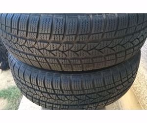 4db 14-es 4x108-as Peugeot-citroen-ford lemezfelni újszerű 185/65r14 Nokian-riken téli gumival eladó - kép 7