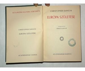 Christopher Dawson Európa születése / könyv - kép 3