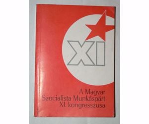 A Magyar Szocialista Munkáspárt xi. Kongresszusa 1975 / könyv