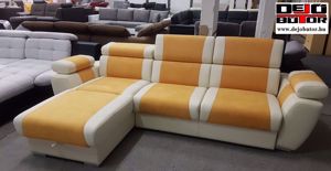 Maggic L sarok kanapé ülőgarnitúra jobbos vagy balos ágyazható 290x197cm ágyneműtartós átszerelhető - kép 2