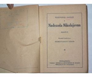 Vszevodol Garsin Nadezsda Nikolajevna / antik könyv - kép 2