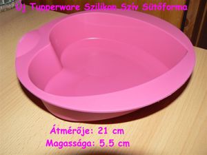 Tupperware tál, szűrő, szilikon forma, kés, doboz, tortatároló, akciós - kép 6