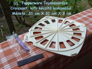 Tupperware tál, szűrő, szilikon forma, kés, doboz, tortatároló, akciós - kép 7