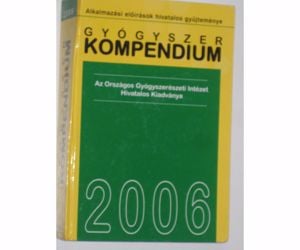 Borvendég Gyógyszer kompendium 2006 + melléklet