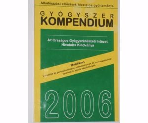 Borvendég Gyógyszer kompendium 2006 + melléklet - kép 2