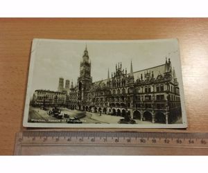 1930 München, Rathaus mit Frauenkirche képeslap eladó 