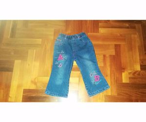 86-os Conshing cuki hímzett bélelt vastag téli farmernadrág naci felső  - kép 3