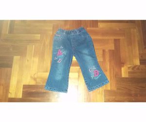 86-os Conshing cuki hímzett bélelt vastag téli farmernadrág naci felső  - kép 5