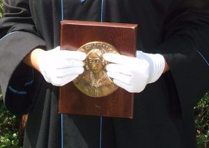 Fehér kesztyű diplomaosztó ünnepségekre, esküvőkre - kép 3