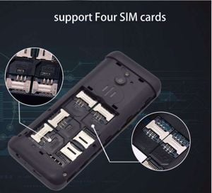 CECT 4 SIM kártyás mobiltelefon + 2 micro SD kártya kártyafüggetlen Mobiltelefon eladó - kép 2