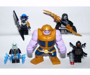 Lego Marvel Szuperhős figurák Infinity War Végtelen háború Thanos 16db figura új - kép 4