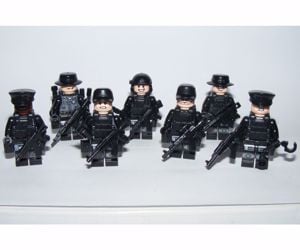 Lego swat Kommandós Anti - terrorista Rendőr figurák katonák 12 db figura - kép 8