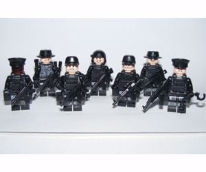 Lego swat Kommandós Anti - terrorista Rendőr figurák katonák 12 db figura - kép 9