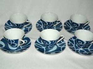 Luminarc porcelán meseszép kávéskészlet cappuccino csészék