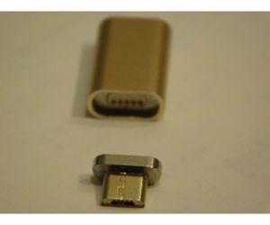 Mágneses micro usb töltő adapter+mágneses fej 2,4 Amper ingyen postázással eladó