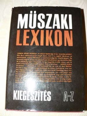 Polinszky Károly Solt Pál Műszaki lexikon Kiegészítés A – Z