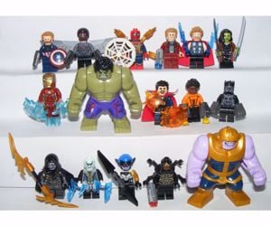 Lego Avengers Bosszúállók 3. figurák 2018 Végtelen háború 16db figura ÚJ - kép 2