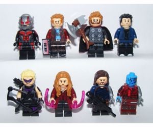 Lego Bosszúállók figurák Thor Bucky Tél Katonája Űrlord Hangya figura új - kép 2