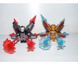 Lego Ultimate Vasember Ironman figurák Repülő Páncélok sugárvetőkkel 8db figura # - kép 14