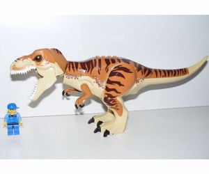 Lego Jurassic World 2. Fallen Kingdom dinoszaurusz figura dínó Nagy T-rex 30cm új - kép 7