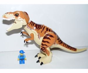 Lego Jurassic World 2. Fallen Kingdom dinoszaurusz figura dínó Nagy T-rex 30cm új - kép 5