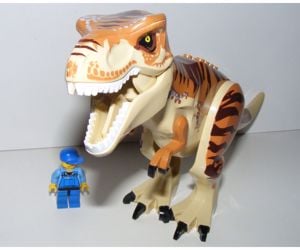 Lego Jurassic World 2. Fallen Kingdom dinoszaurusz figura dínó Nagy T-rex 30cm új - kép 4