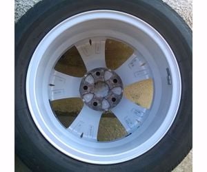 Eladó 4db új 16-os 5x112-es Seat alufelni 215/55R16 új Bridgestone nyári gumival - kép 4