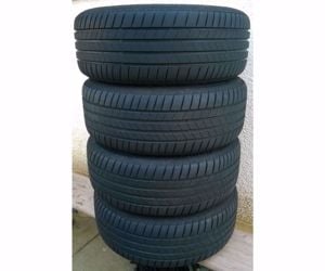 Eladó 4db új 16-os 5x112-es Seat alufelni 215/55R16 új Bridgestone nyári gumival - kép 5