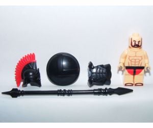 Lego castle spártai lándzsás katonák görög harcosok brickarms figura ÚJ - kép 14