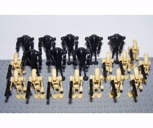 Lego Star Wars figurák Battle + Super Battle Droid figura sereg 20db új - kép 4