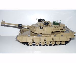 Lego U.S. M1a2 Abrams Tank World of Tanks 36x25x12cm 1460db  új - kép 2