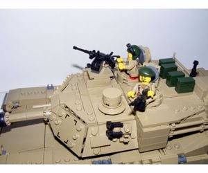 Lego U.S. M1a2 Abrams Tank World of Tanks 36x25x12cm 1460db  új - kép 5