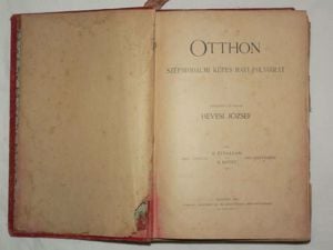  Otthon Szépirodalmi képes havi folyóirat ii. Évfolyam ii kötet 1895