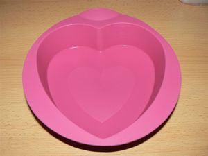 Új, Tupperware Szilikon Szív Forma, sütőforma, tepsi, 4.190.- - kép 2