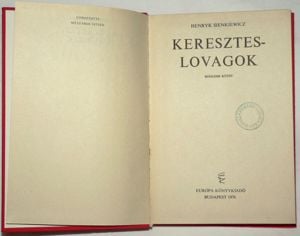 Sienkiewicz Kereszteslovagok I II  / könyv - kép 3